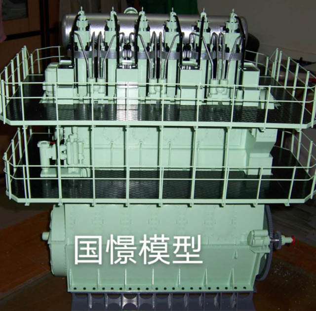 祁门县发动机模型